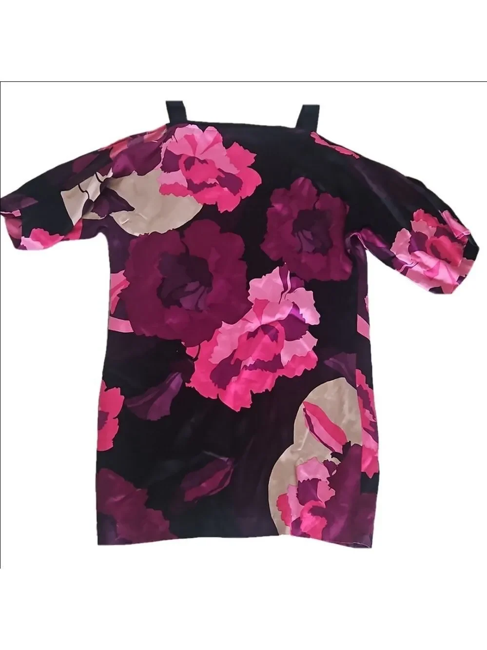 Trina Turk Barcelona Floral Cold Shoulder Dress – Size S – NWT